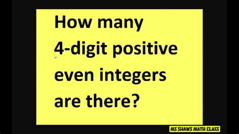 how many numbers exactly have 2 digits|2 digit positive integer.